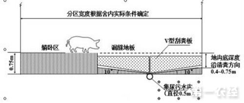 舍内剖面示意图