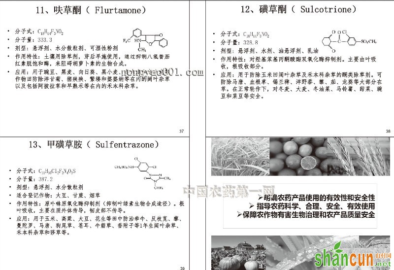 除草剂产品登记信息9