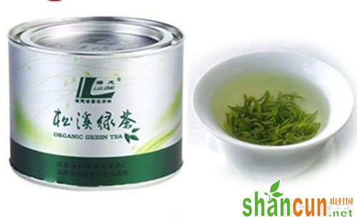 福建南平特产名茶：松溪绿茶