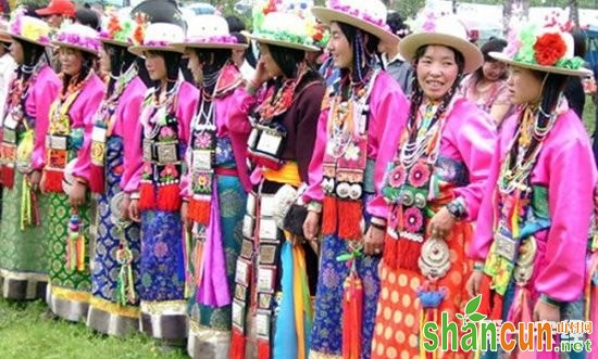 邦典——西藏日喀则围裙