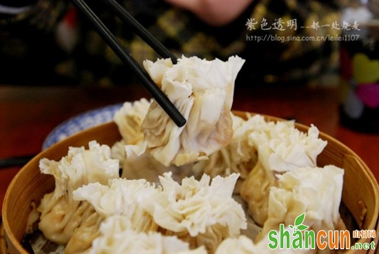 北京特色小吃都一处烧麦  有260多年的历史