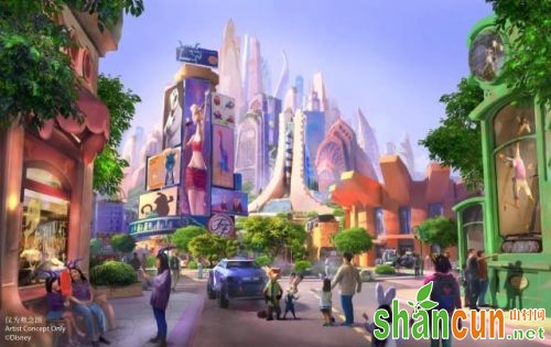 上海迪士尼“疯狂动物城”主题园区今年落“沪”