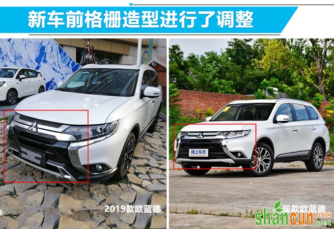 广汽三菱新款欧蓝德年底开卖 外观小改/配置升级-图1