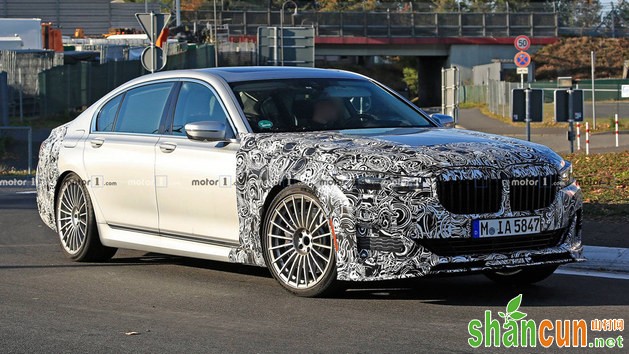 ALPINA B7纽博格林测试谍照 或2019发布