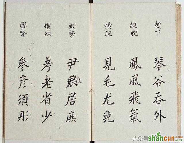 明代李淳把楷书结字规律说的透透的原稿（收藏帖）