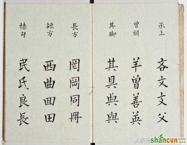 明代李淳把楷书结字规律说的透透的原稿（收藏帖）