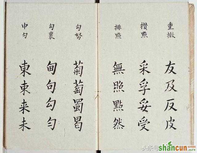 明代李淳把楷书结字规律说的透透的原稿（收藏帖）