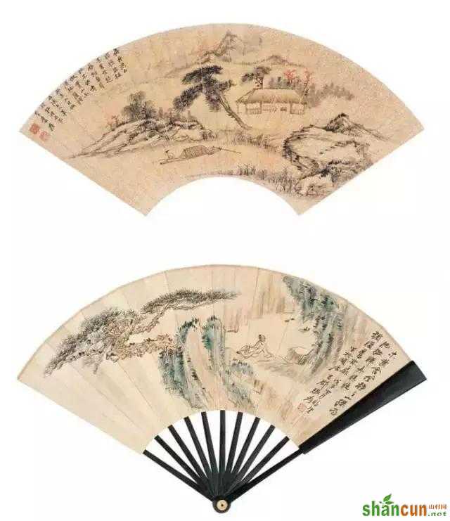 张大千最全扇面150幅，美极了