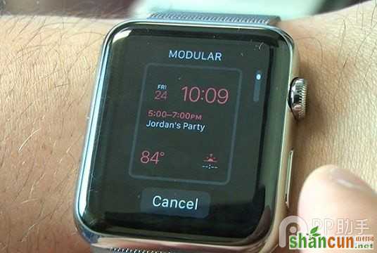 Apple Watch教你更改自定义表盘样式 山村