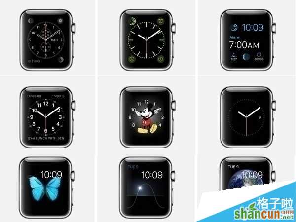 Apple Watch表盘图样