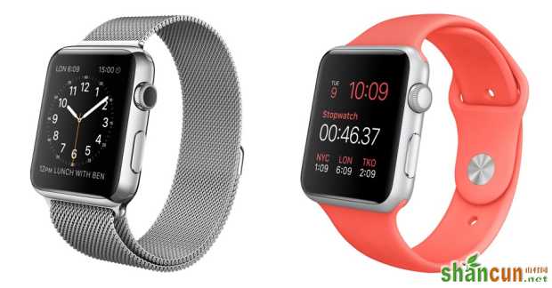 Apple Watch标准版和运动版区别对比