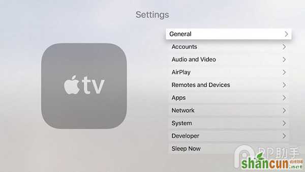 Apple TV 4管理和设置屏保教程 山村