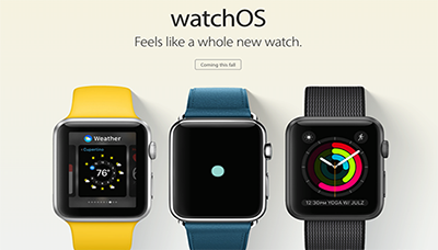 watchOS 3有什么新功能？   山村