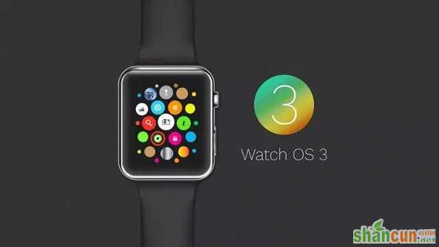 Watch OS3有什么新功能 山村