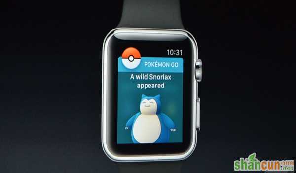 Apple Watch2可以玩Pokemon Go吗 山村