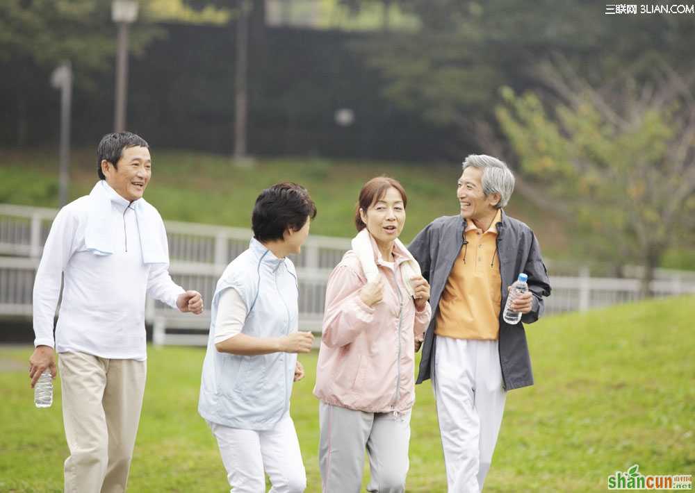 老年人简易养生法 山村