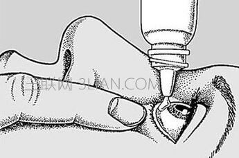 怎样滴眼药水不会口苦    山村