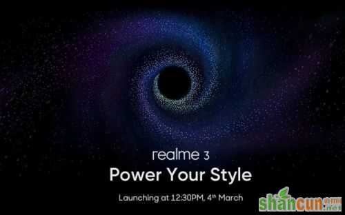 Realme 3新品发布会时间确定：3月4日 或用Helio P70处理器