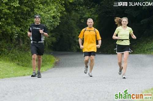 正确的慢跑减肥法 山村