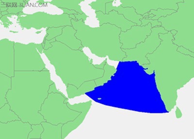 世界上最大的海第二名：阿拉伯海 面积386万平方公里