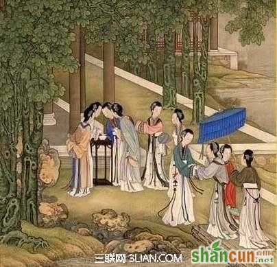 古代女子在七夕节做些什么             山村