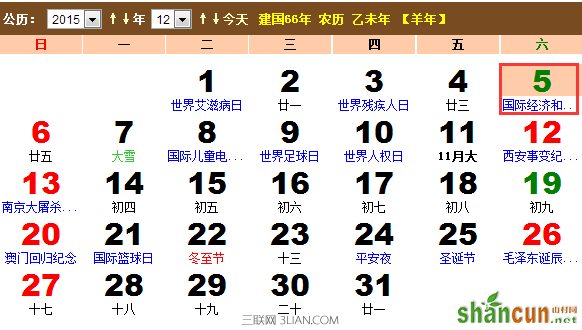 2015年国际志愿者日是几月几日     山村