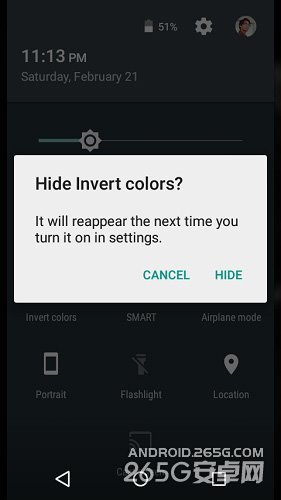 安卓5.1新增了那些功能?支持反色/WiFi热点关闭  山村