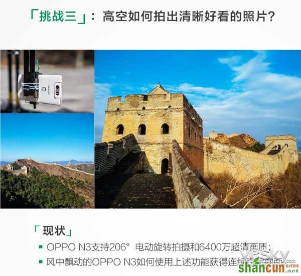 无惧困难!OPPO N3手机成功挑战720°全景航拍