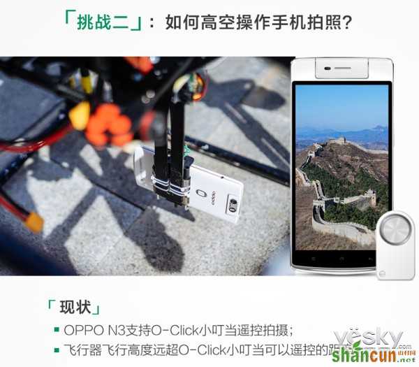 无惧困难!OPPO N3手机成功挑战720°全景航拍