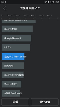 硬件配置&乐蛙OS6体验_TCL么么哒3S第2张图