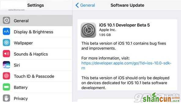 iOS10.1Beta5开发者预览版更新了什么内容 iOS10.1Beta5新功能介绍