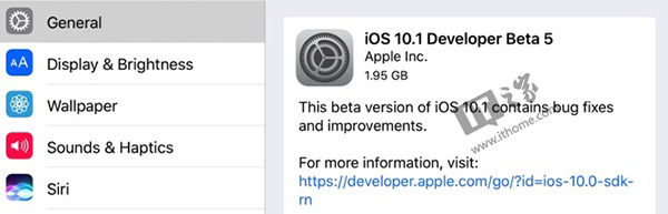 iOS10.2 Beta5固件下载地址 山村