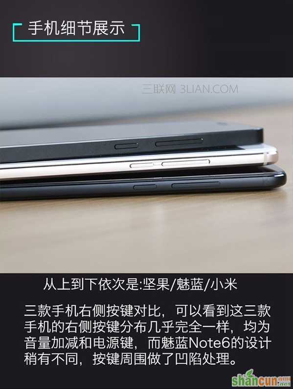 魅蓝Note6、坚果Pro和小米5X