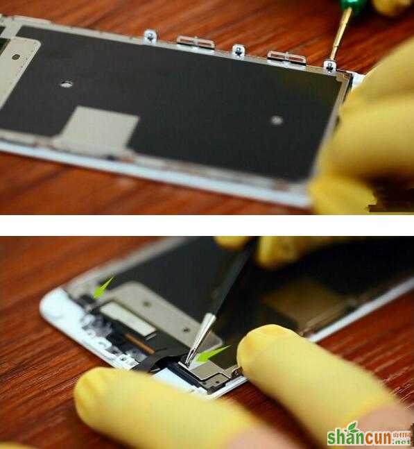 更换iPhone 6s屏幕的操作过程