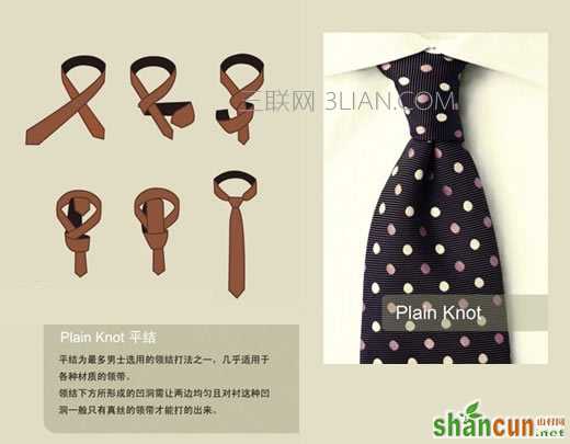 生活贴士：领带的十种打法 (4)