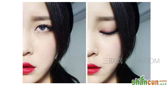 韩式眼妆的画法步骤图片，轻松打造韩范儿妹子 山村