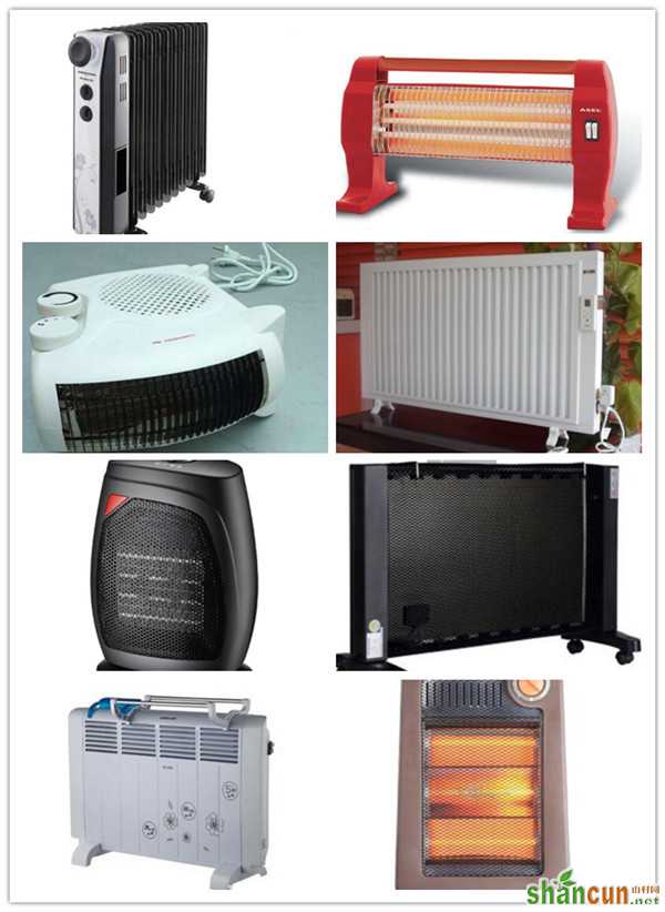 取暖器哪种类型好，和空调相比哪个更耗电   山村