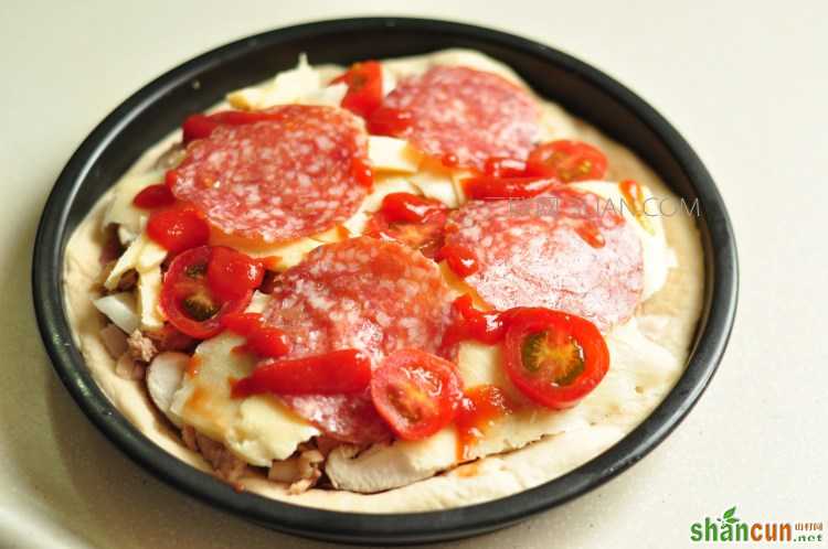 家庭披萨PIZZA的做法步骤3