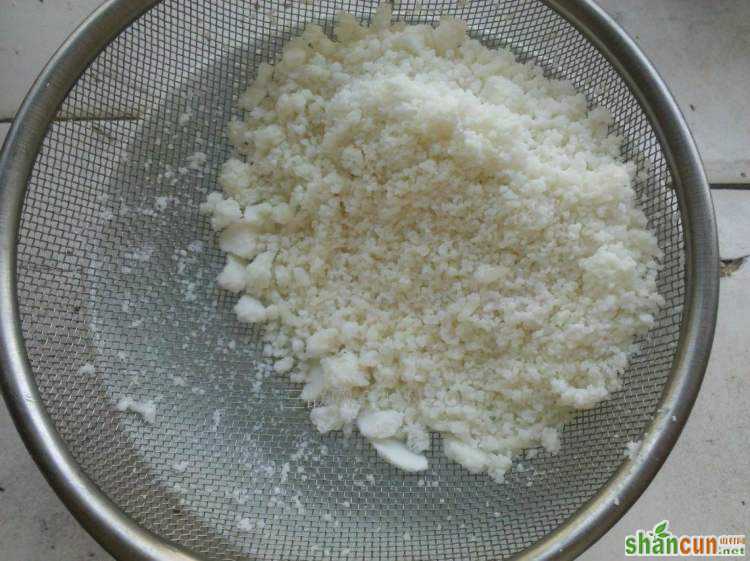 自制粘米粉的做法步骤4