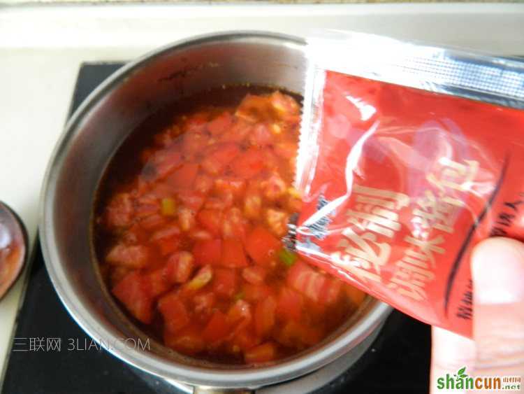 番茄荷包蛋方便面的做法步骤6