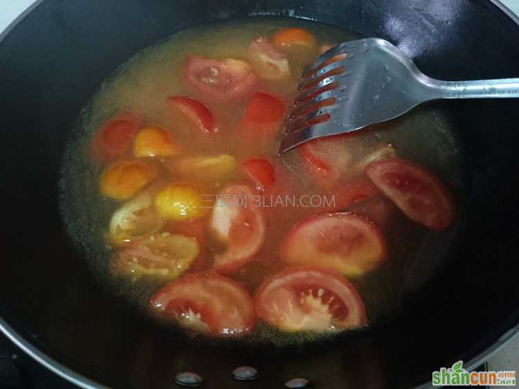 番茄红薯粉丝汤的做法步骤6