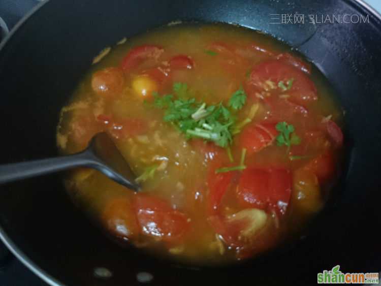 番茄红薯粉丝汤的做法步骤10