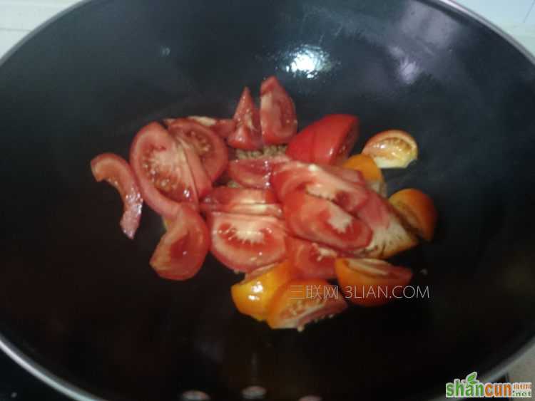 番茄红薯粉丝汤的做法步骤4
