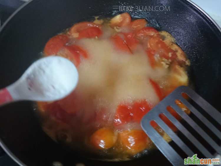 番茄红薯粉丝汤的做法步骤7