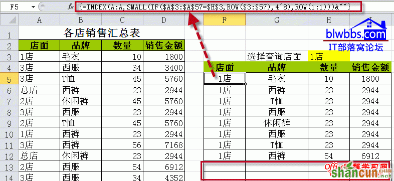 excel &是什么意思  山村