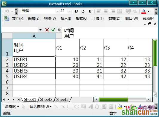 Excel表格怎么加斜线