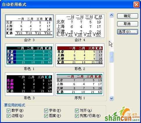 改改小细节让Excel表格立刻变得更漂亮    山村