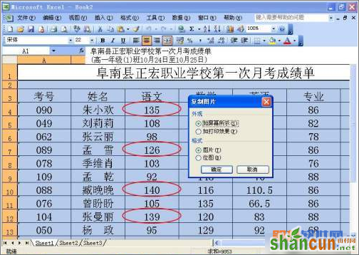 如何使用有效性画出Excel指定数据