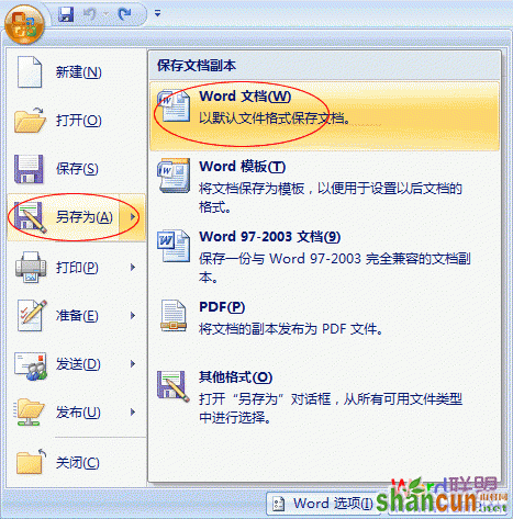 如何给Word2007文档加密