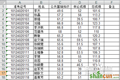 excel表格如何排序